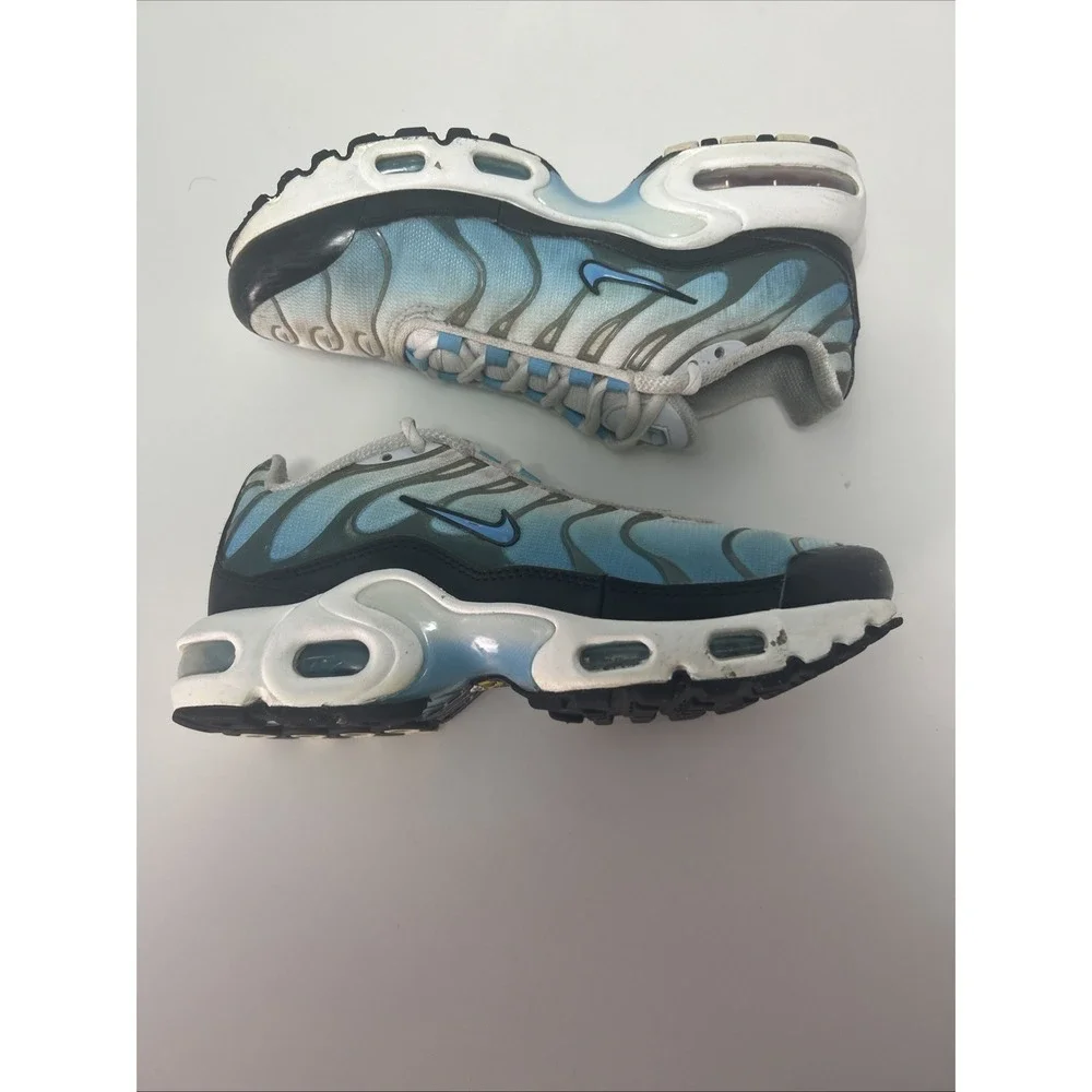 Nike Air Max Plus (GS) 'White Baltic Blue' Sz 4Y,‎ Women's Sz 5.5 FD9767 100